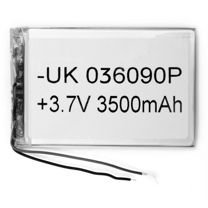 Универсальный полимерный аккумулятор 3500 mAh 60 х 90 х 3