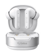 Беспроводные Bluetooth наушники Gelius GP-TWS026 ANC / ENC 500mAh, White