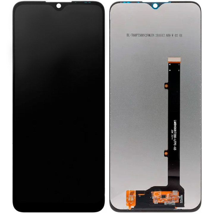 Дисплейний модуль/екран (дисплей + Touchscreen) (OEM) для ZTE Blade V30 Vita / V2020 Smart, Black