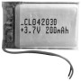 Универсальный полимерный аккумулятор 300 mAh 20 х 20 х 4