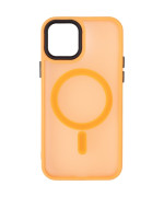 Чехол Color Bumper Case (MagSafe) для iPhone 15 Pro Max, Orange