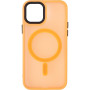 Чехол Color Bumper Case (MagSafe) для iPhone 15 Pro Max, Orange