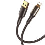 USB кабель XO NB229 (Lightning / 2.4A / 1m), Black