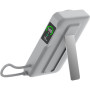 Зовнішній акумулятор Power Bank Gelius Fluxen GP-PBW120 із бездротовою зарядкою Qi2 15W 10000mAh, Grey