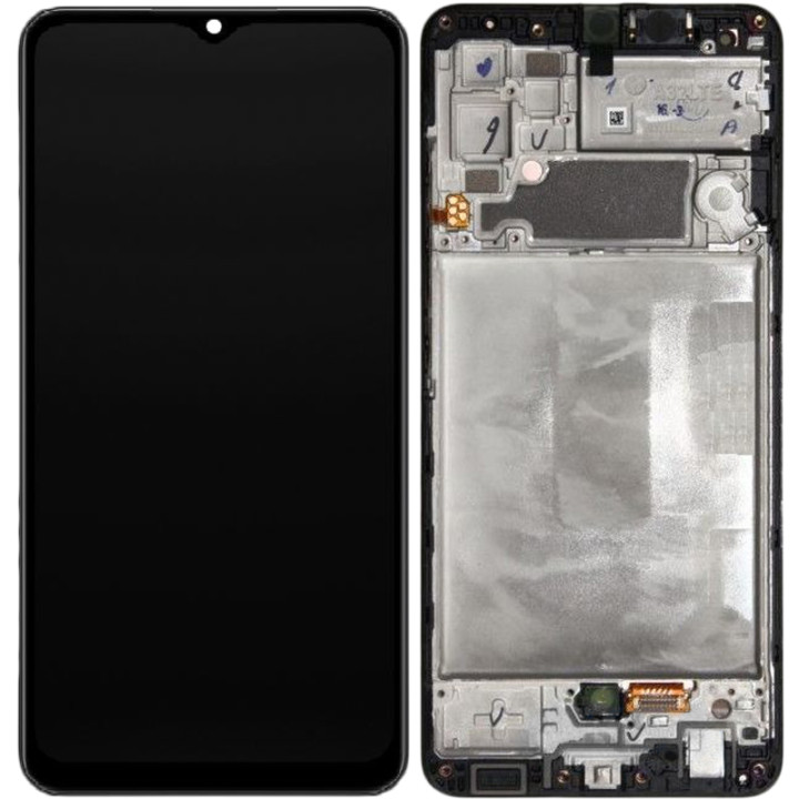 Дисплейний модуль/екран (дисплей + Touchscreen) з рамкою для Samsung A32 2021 (A325) 4G, Black
