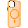 Чехол Color Bumper Case (MagSafe) для iPhone 15 Pro Max, Orange
