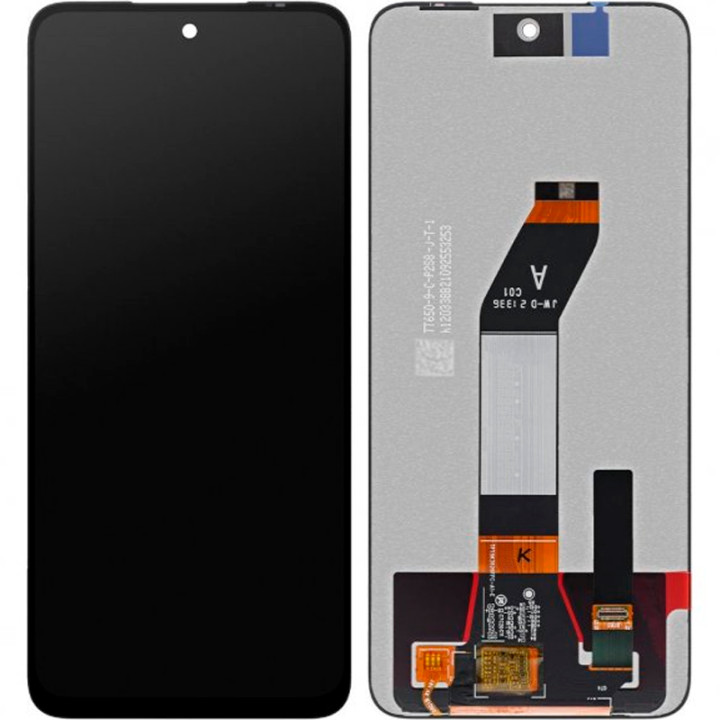 Дисплейный модуль / экран (дисплей + Touchscreen) OEM для Xiaomi Redmi 10, Black