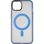 Чехол накладка Matte MagSafe Apple iPhone 14, Blue