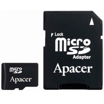 Карта пам'яті microSDXC Apacer (UHS-1) (R85Mb/s) 64Gb + Adapter SD, Black