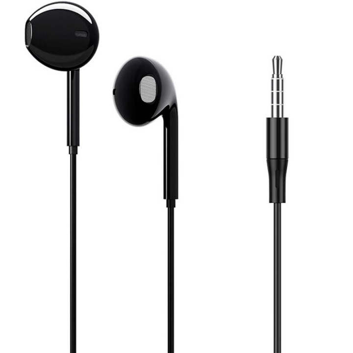 Дротові навушники HF Denmen DR01 3,5m, Black