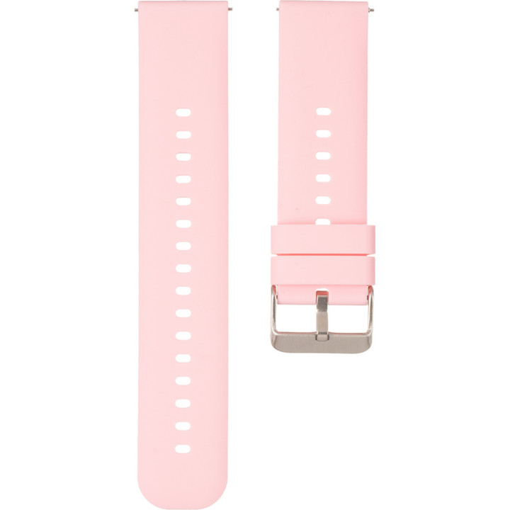 Ремешок для смарт-часов универсальный Flat head style (22мм), Pink