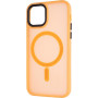 Чехол Color Bumper Case (MagSafe) для iPhone 15 Pro Max, Orange