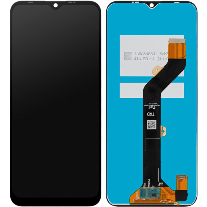 Дисплейный модуль / экран (дисплей + Touchscreen) OEM для Tecno Spark 6 Go (KE5), Black