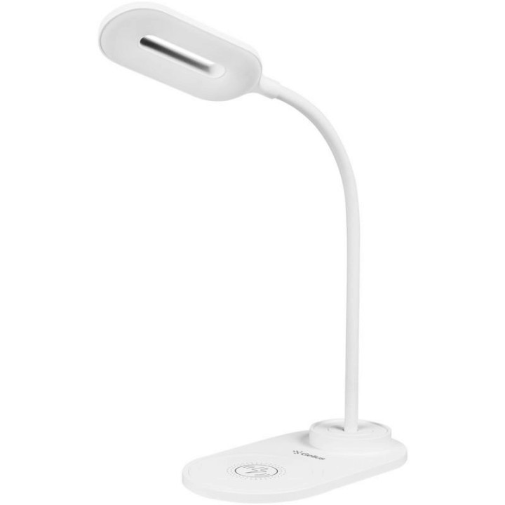 Настільна лампа Gelius Pro LED GP-LL001 з бездротовою зарядкою, White