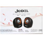 Колонки для комп'ютера JEDEL M600, Red / Black