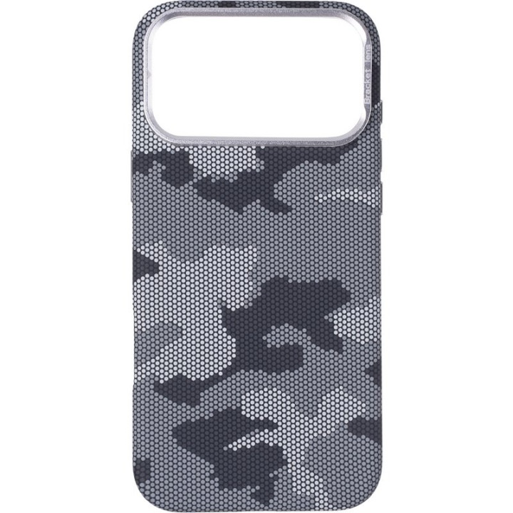 Чохол Carbon Case Camera Stand MagSafe для iPhone 17 Pro Max, Military Grey