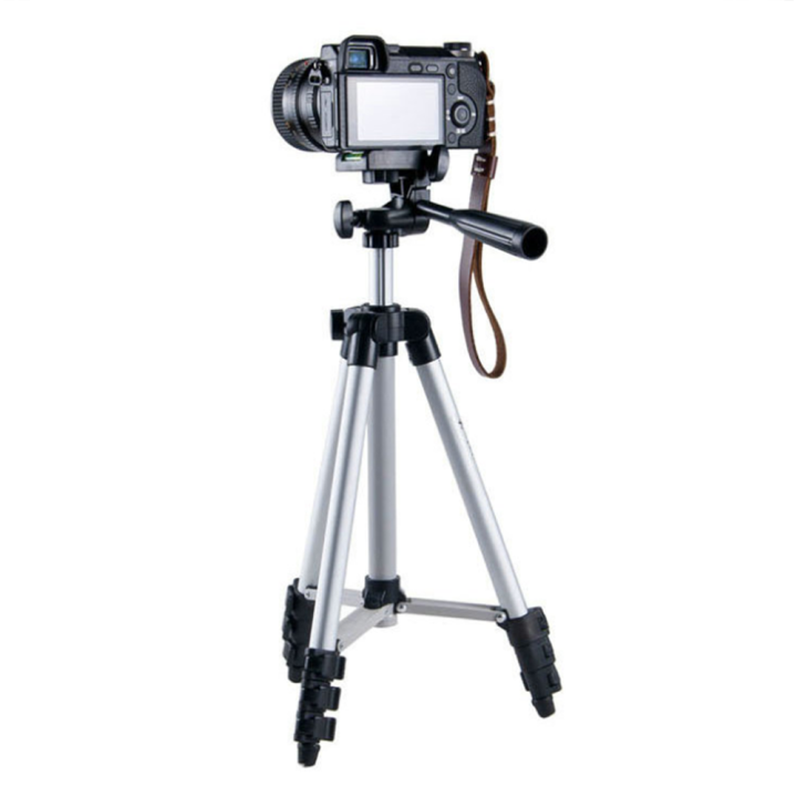 Штатив для камеры и телефона Tripod DK 3888 с пультом, Black