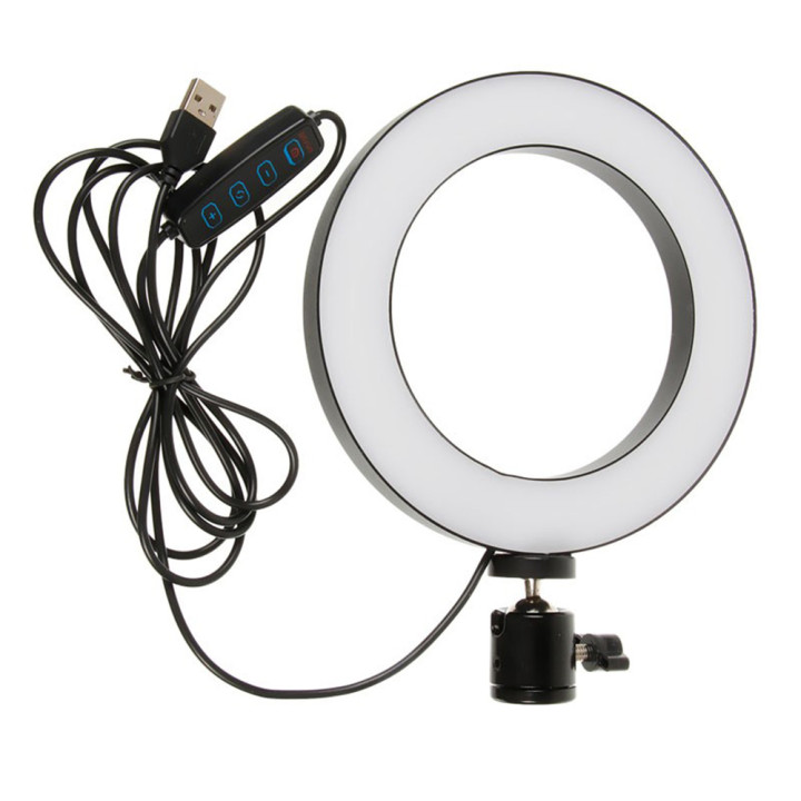 Кільцева лампа Ring Livestream 16 см, Black