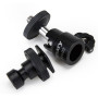 Поворотный адаптер Jmary BH-02 360° с резьбой 1/4" для камеры, смартфона и LED-оборудования, Black