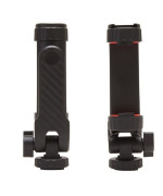 Держатель для смартфона Jmary BH-05 с двойным креплением Cold Shoe и резьбой 1/4", Black