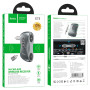 Bluetooth аудио ресивер Hoco E73 Tour AUX для авто, Gray