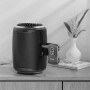 Bluetooth аудіо ресивер Hoco E73 Tour AUX для авто 200mAh, Gray