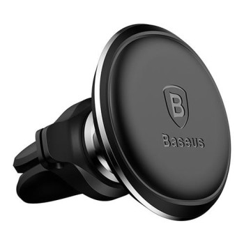 Автомобильный магнитный держатель Baseus Magnetic Air Vent SUGX-A01, Black