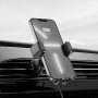 Автомобильный держатель HOCO HW1 15W 2A с функцией беспроводной зарядки, Black