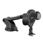 Автомобильный держатель Hoco CA60 с функцией беспроводной зарядки, Black