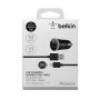 Автомобільне зарядне BELKIN (F8J078) lightning для iPhone 5, 6, 6 plus, ipad, iPod Black