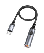 Портативный прикуриватель Hoco UA30 Type-C, Grey
