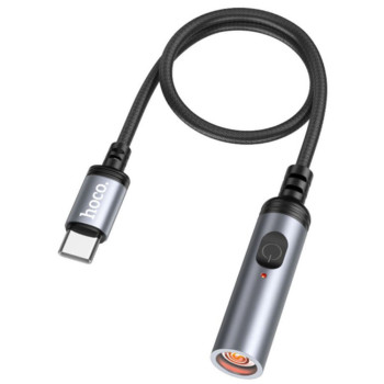 Портативний прикурювач Hoco UA30 Type-C, Grey
