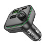 FM - Модулятор Borofone BC54 QC3.0 PD30W car wireless FM transmitter, Black