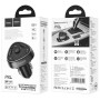 Автомобильный FM-модулятор (трансмиттер) и зарядное устройство Hoco E51 Bluetooth MP3, Black