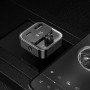 Автомобильное зарядное устройство с FM модулятором Hoco E81 QC3.0 PD30W, Black