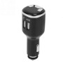 FM-модулятор (трансмиттер) + автомобильное зарядное устройство MHZ X11 2 USB 2.1A, Black