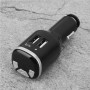 FM-модулятор (трансмиттер) + автомобильное зарядное устройство MHZ X11 2 USB 2.1A, Black