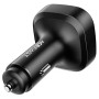 Автомобильное зарядное устройство ACEFAST B5 PD+QC 3.0 (2 Type-C/1 USB/3A/101W), Black
