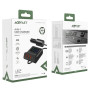 Автомобильное зарядное устройство ACEFAST B8 4in1 HUB+PD + QC 3.0 (1 Type-C / 3 USB / 2,4A / 90W), Black