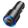 Автомобильное зарядное устройство Hoco NZ3 3A 2 Type-C QC3.0 20W, Black