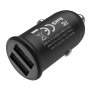 Aвтомобільний зарядний пристрій Hoco Z30 3,1A, 2 USB Black