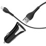 Aвтомобільний зарядний пристрій Hoco Z31 QC 3.0 3.4A, 2 USB lightning