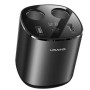 Автомобільний зарядний пристрій USAMS US-CC151 2USB/1Type-C/2 прикуривателя 3A 245W LED дисплей, Black