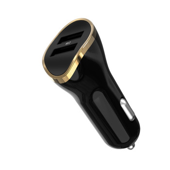 Автомобильное зарядное устройство XO СС19 2 USB 2.4A, Black