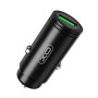 Автомобільний зарядний пристрій XO CC39 USB 18W QC3.0 3A cable lightning, Black