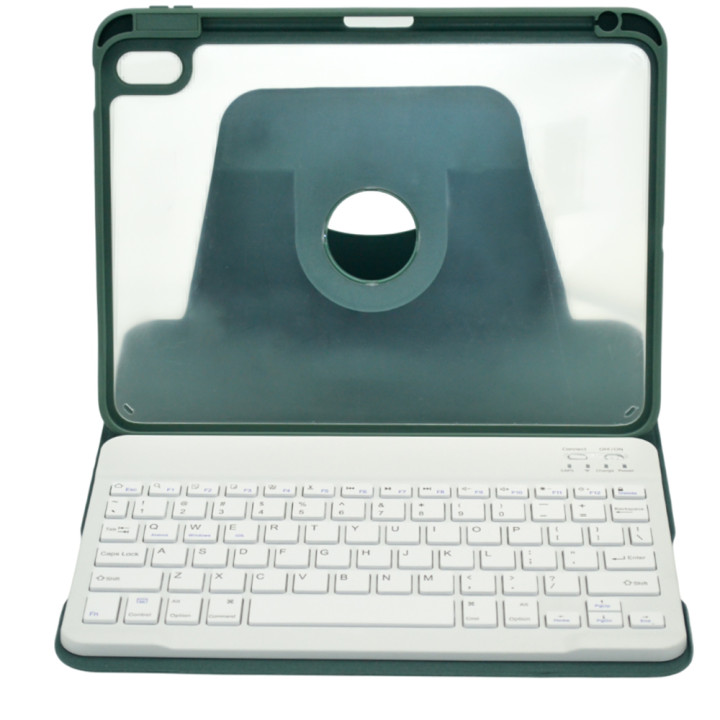 Чехол с Bluetooth - клавиатурой Glass Magnet Flip Cover 360 для iPad 10.9 2022