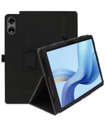 Чохол - книжка Textile Leather Case with Stand для Blackview Mega 3, Black