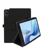 Чехол - книжка Textile Leather Case with Stand для Blackview Mega 8, Black