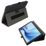 Чехол - книжка Textile Leather Case with Stand для Blackview Mega 8, Black