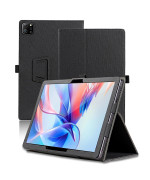 Чохол - книжка Textile Leather Case with Stand для Blackview Oscal Pad 60, Black